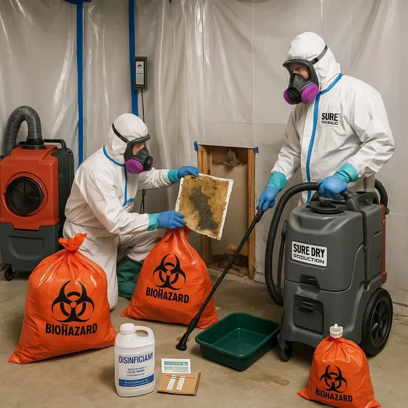 Contaminated Water Handling Protocols process in Sixteen Mile Stand, OH